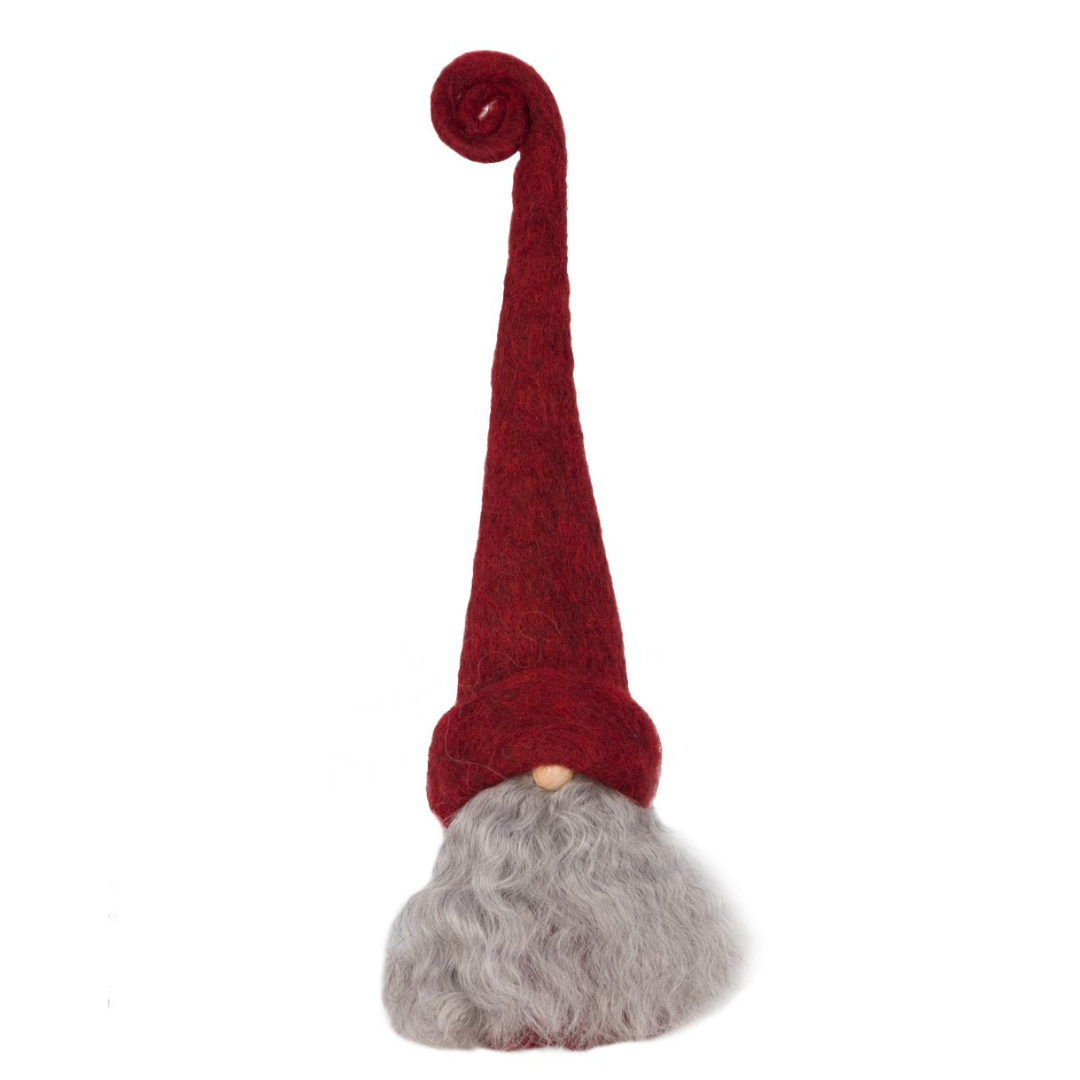 Tomte Gnome - Alfred with Red Cap